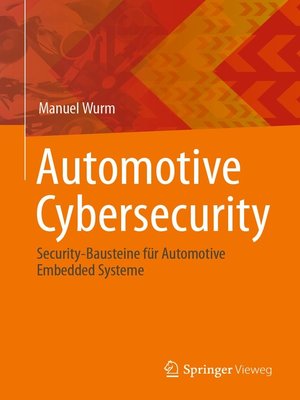 cover image of Automotive Cybersecurity